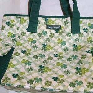 Longaberger insulated lunch tote